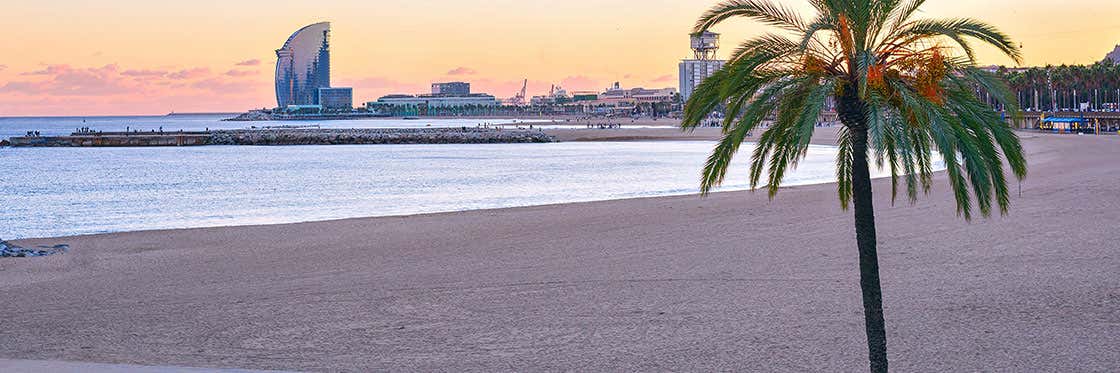 Somorrostro Beach in Barcelona