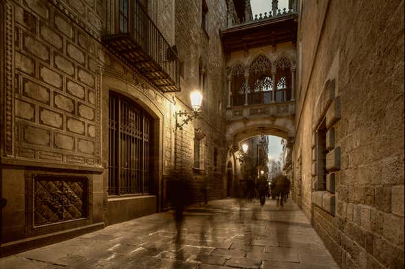 Barcelona Gothic Quarter Free Night Tour